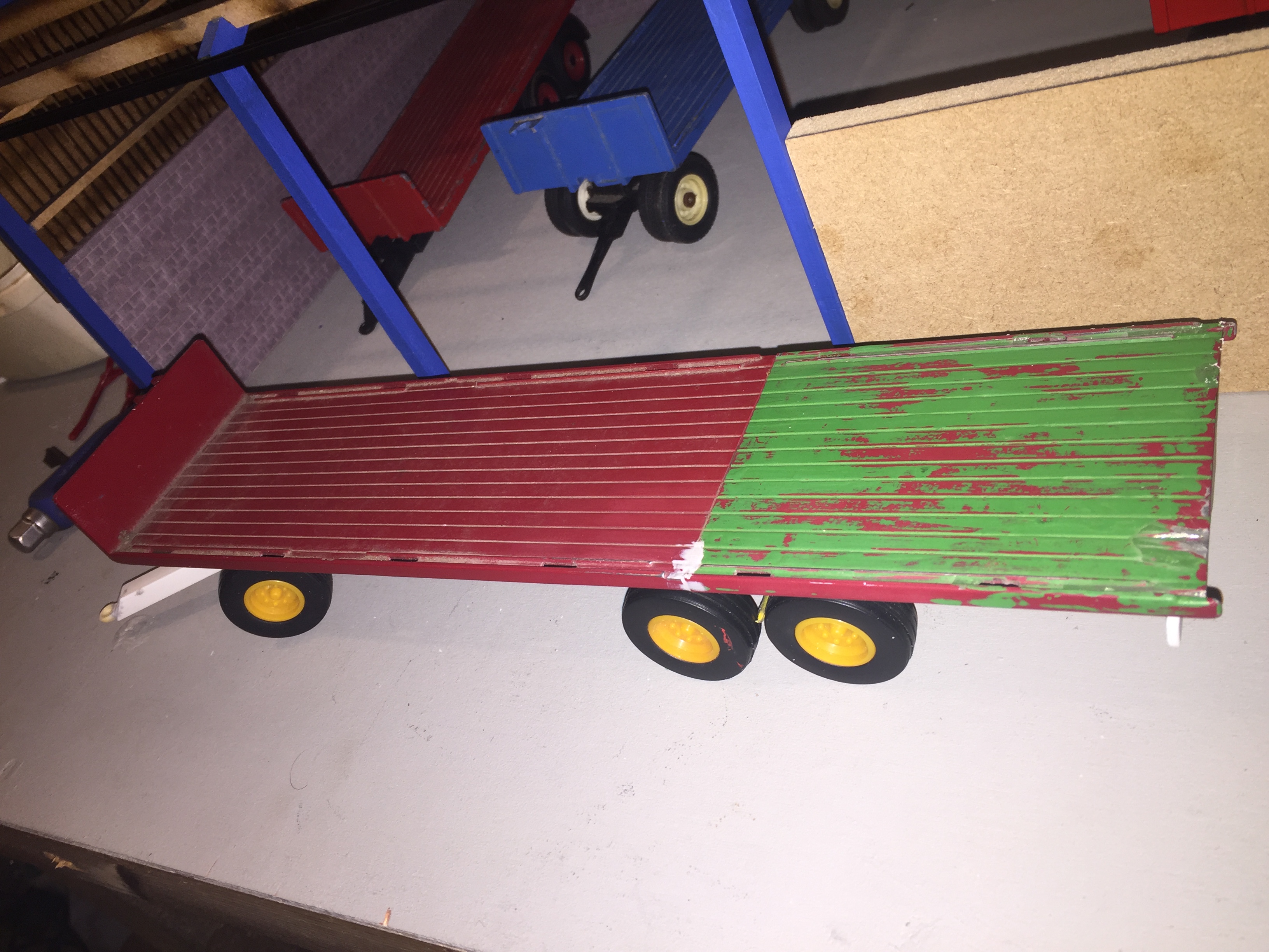 Britain’s bale trailer conversion For Sale The Farm Toys Forum