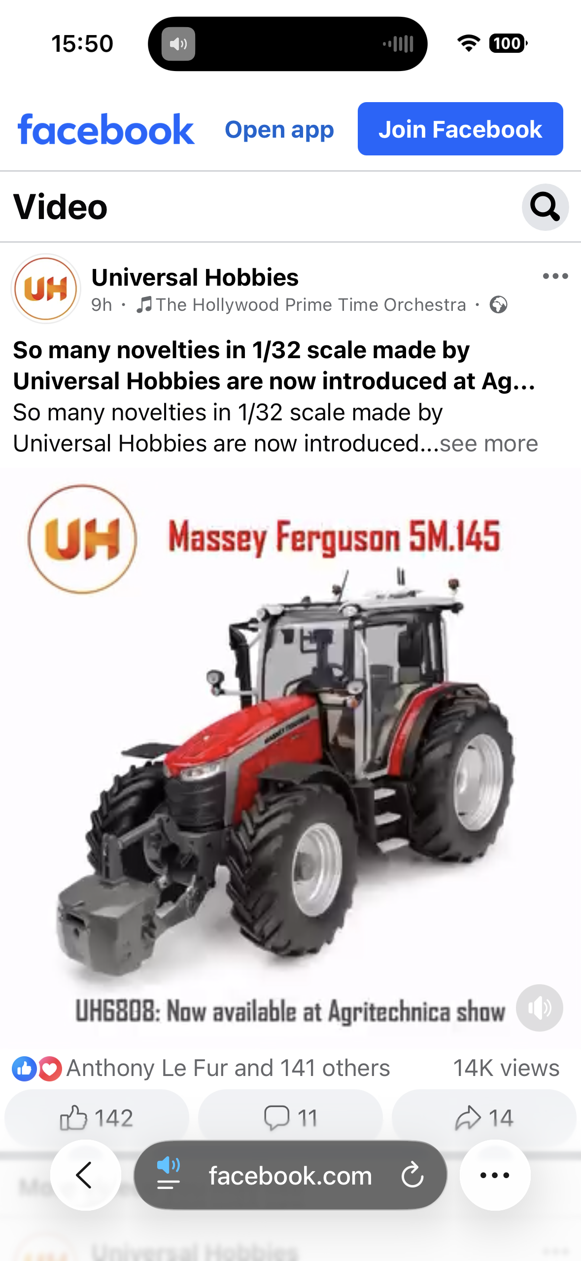 UNIVERSAL HOBBIES 2026 - Universal Hobbies Models - The Farm Toys